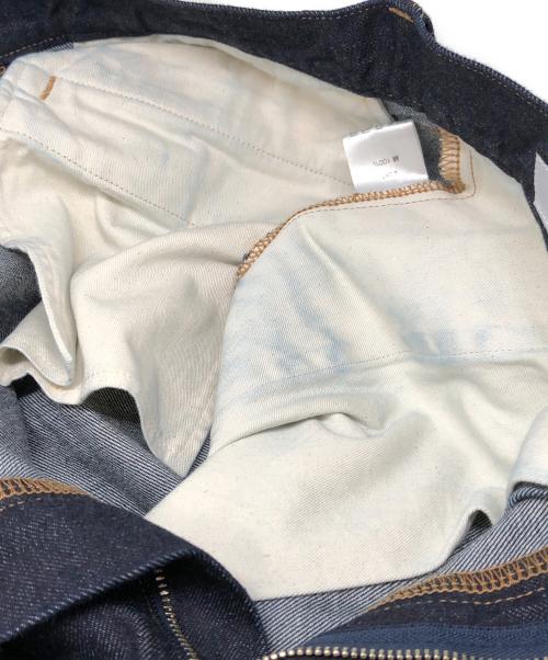 afiit（アフィット）Afiit (アフィット) ２タックデニムパンツ インディゴ サイズ:1の古着・服飾アイテム