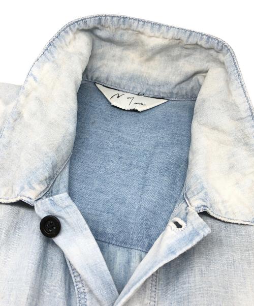 ANCELLM（アンセルム）ANCELLM (アンセルム) CHAMBRAY SHIRT JACKET インディゴ サイズ:1の古着・服飾アイテム
