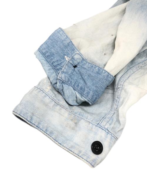 ANCELLM（アンセルム）ANCELLM (アンセルム) CHAMBRAY SHIRT JACKET インディゴ サイズ:1の古着・服飾アイテム