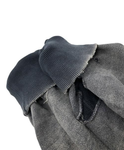 ANCELLM（アンセルム）ANCELLM (アンセルム) AGING CRASH HOODIE ブラック サイズ:Sの古着・服飾アイテム