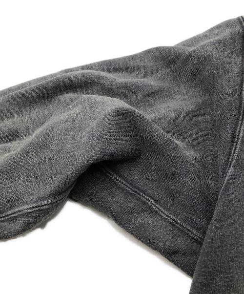 ANCELLM（アンセルム）ANCELLM (アンセルム) AGING CRASH HOODIE ブラック サイズ:Sの古着・服飾アイテム