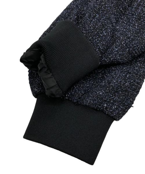 CULLNI（クルニ）CULLNI (クルニ) Butcher Tweed MA-1 ネイビー サイズ:1の古着・服飾アイテム