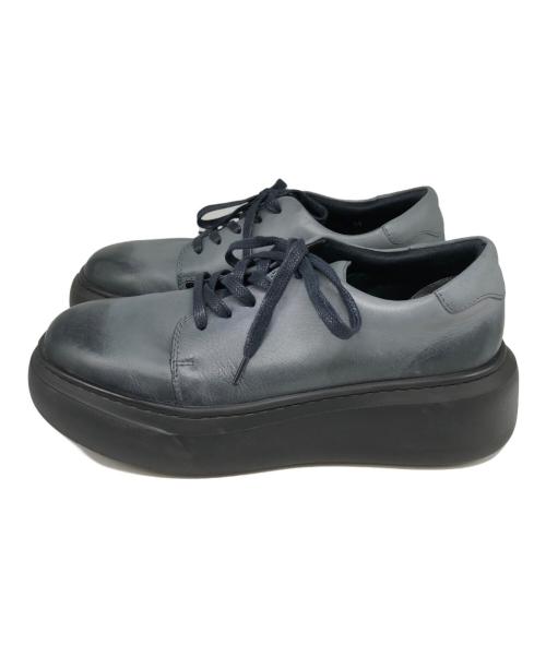 ERIKO YAMAGUCHI（エリコ ヤマグチ）ERIKO YAMAGUCHI (エリコ ヤマグチ) ローカットスニーカー グレー サイズ:Mの古着・服飾アイテム