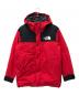 THE NORTH FACE（ザ ノース フェイス）の古着「マウンテン ダウンジャケット」｜レッド
