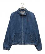 POLO RALPH LAURENポロ・ラルフローレン）の古着「デニムスイングトップ」｜インディゴ