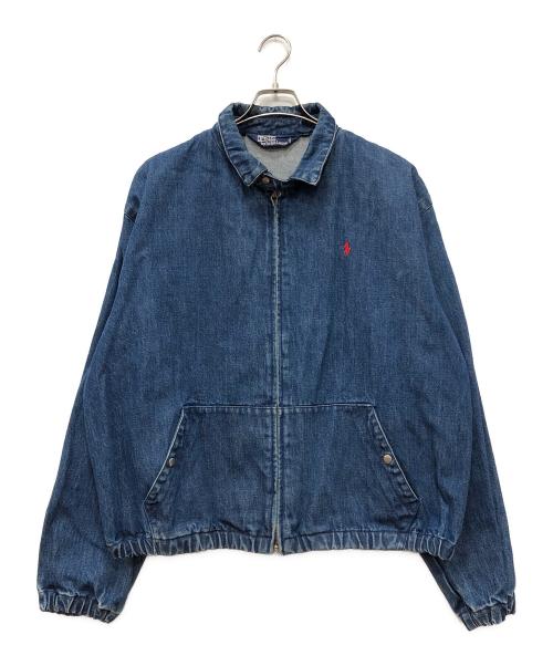 POLO RALPH LAUREN（ポロ・ラルフローレン）POLO RALPH LAUREN (ポロ・ラルフローレン) デニムスイングトップ インディゴ サイズ:XLの古着・服飾アイテム