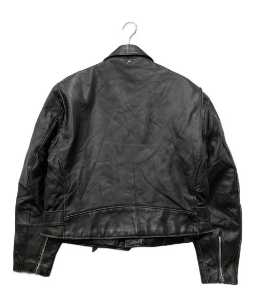 Schott（ショット）Schott (ショット) ダブルライダースジャケット ブラック サイズ:下記参照の古着・服飾アイテム