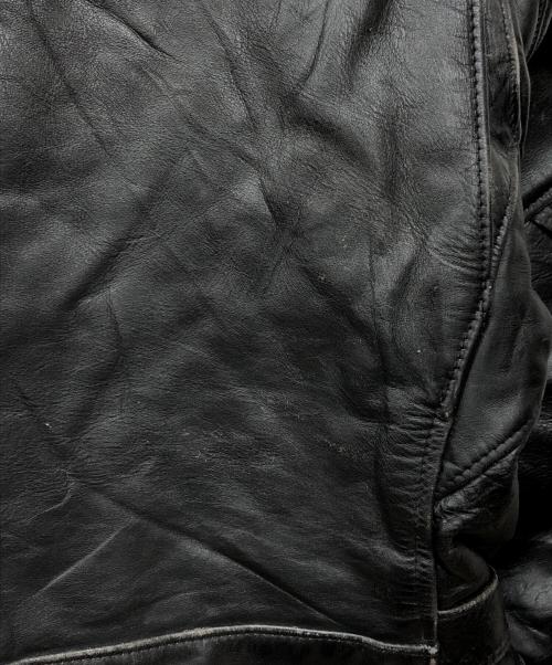 Schott（ショット）Schott (ショット) ダブルライダースジャケット ブラック サイズ:下記参照の古着・服飾アイテム