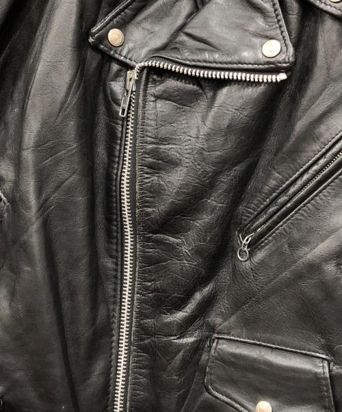 Schott（ショット）Schott (ショット) ダブルライダースジャケット ブラック サイズ:下記参照の古着・服飾アイテム