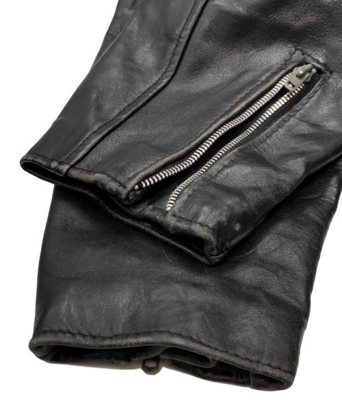 Schott（ショット）Schott (ショット) ダブルライダースジャケット ブラック サイズ:下記参照の古着・服飾アイテム