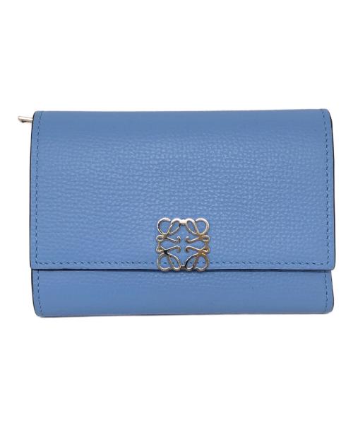 LOEWE（ロエベ）LOEWE (ロエベ) 2つ折り財布 ブルー サイズ:下記参照の古着・服飾アイテム