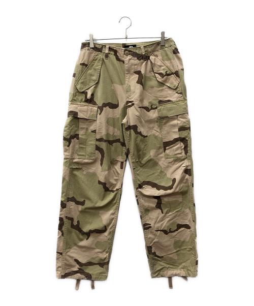 stussy（ステューシー）stussy (ステューシー) MILITARY CARGO PANT ベージュ サイズ:SIZE 76cm (W30)の古着・服飾アイテム
