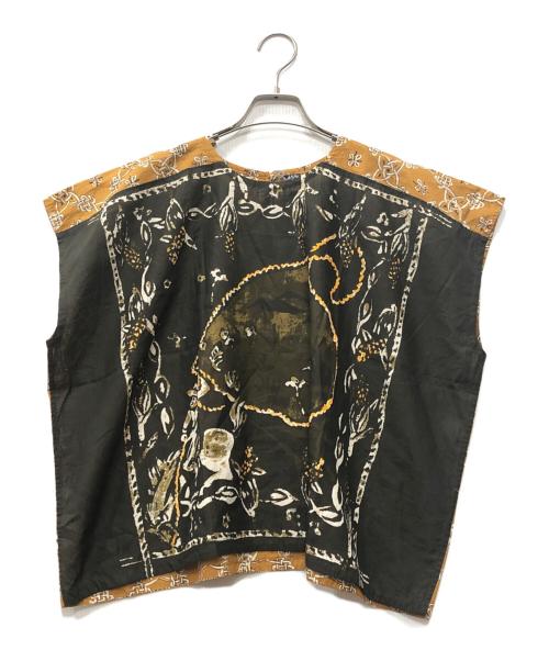 45R（フォーティファイブ・アール）45R (フォーティファイブ・アール) 絵本バンダナのMキャミ ブラウン サイズ:00の古着・服飾アイテム