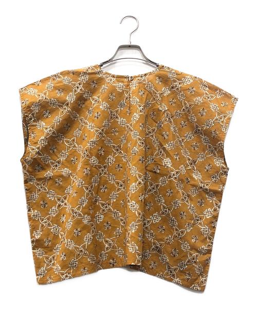 45R（フォーティファイブ・アール）45R (フォーティファイブ・アール) 絵本バンダナのMキャミ ブラウン サイズ:00の古着・服飾アイテム