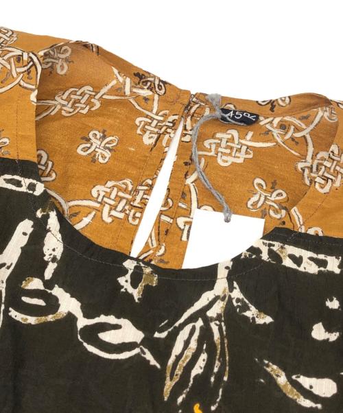 45R（フォーティファイブ・アール）45R (フォーティファイブ・アール) 絵本バンダナのMキャミ ブラウン サイズ:00の古着・服飾アイテム