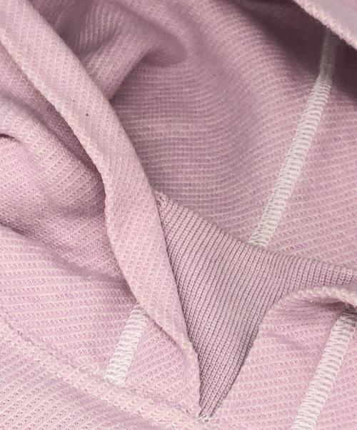 STONE ISLAND（ストーンアイランド）STONE ISLAND (ストーンアイランド) ワッペンプルオーバーパーカー ピンク サイズ:Lの古着・服飾アイテム