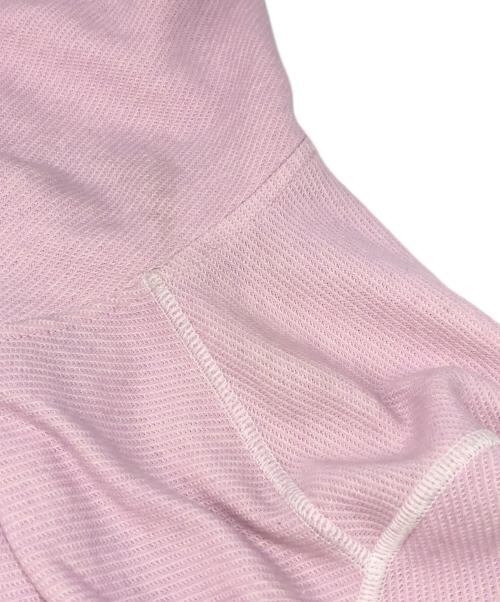 STONE ISLAND（ストーンアイランド）STONE ISLAND (ストーンアイランド) ワッペンプルオーバーパーカー ピンク サイズ:Lの古着・服飾アイテム