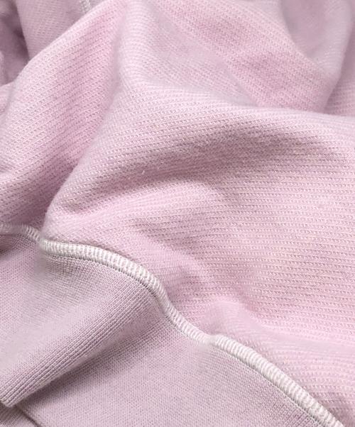 STONE ISLAND（ストーンアイランド）STONE ISLAND (ストーンアイランド) ワッペンプルオーバーパーカー ピンク サイズ:Lの古着・服飾アイテム
