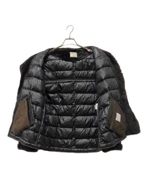 EMMETI（エンメティ）EMMETI (エンメティ) ムートンダウンジャケット ブラック サイズ:50の古着・服飾アイテム