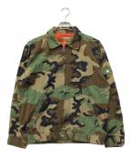 stussyステューシー）の古着「リップストップジャケット」｜グリーン