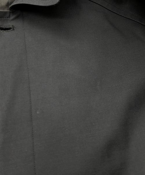 Graphpaper（グラフペーパー）Graphpaper (グラフペーパー) Double Cloth Peach Soutien Collar Coat グレー サイズ:2の古着・服飾アイテム