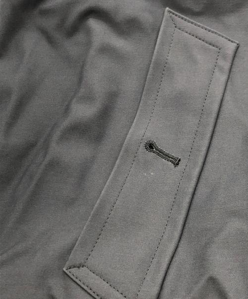 Graphpaper（グラフペーパー）Graphpaper (グラフペーパー) Double Cloth Peach Soutien Collar Coat グレー サイズ:2の古着・服飾アイテム