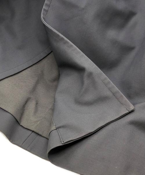 Graphpaper（グラフペーパー）Graphpaper (グラフペーパー) Double Cloth Peach Soutien Collar Coat グレー サイズ:2の古着・服飾アイテム