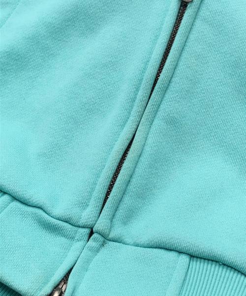 A'gem（エージェム）A'gem (エージェム) スクロールロゴジップパーカー スカイブルー サイズ:FREEの古着・服飾アイテム