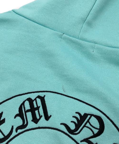 A'gem（エージェム）A'gem (エージェム) スクロールロゴジップパーカー スカイブルー サイズ:FREEの古着・服飾アイテム