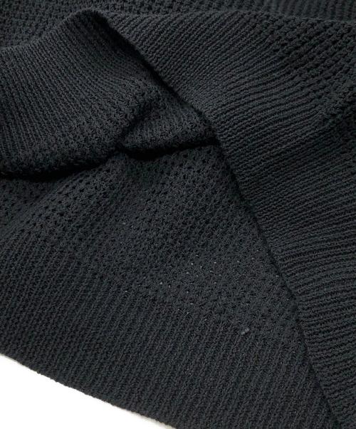 Graphpaper（グラフペーパー）Graphpaper (グラフペーパー) Linen SOLOTEX Knit ブラック サイズ:2の古着・服飾アイテム