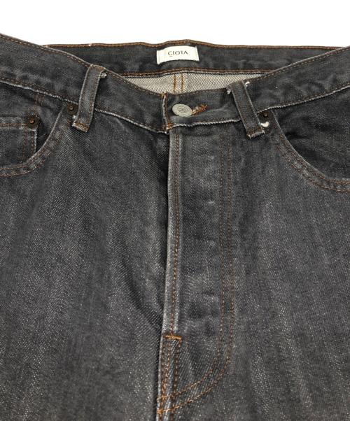 CIOTA（シオタ）CIOTA (シオタ) スピンコットンストレートデニム グレー サイズ:32の古着・服飾アイテム