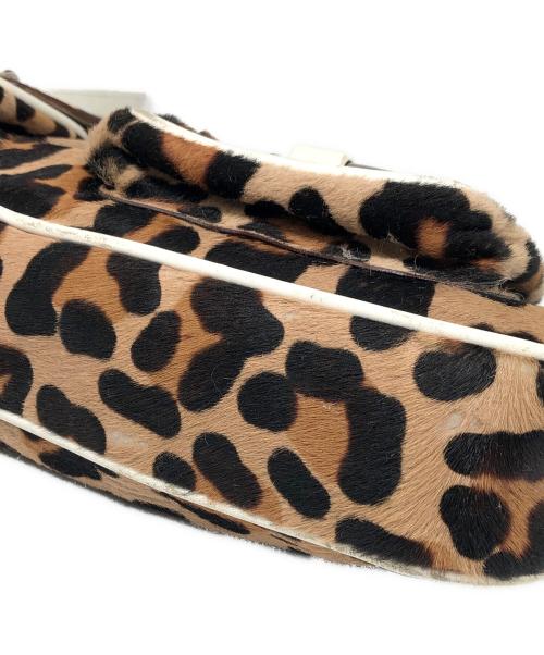 DOLCE & GABBANA（ドルチェ＆ガッバーナ）DOLCE & GABBANA (ドルチェ＆ガッバーナ) ハラコワンショルダーバッグ ブラウン サイズ:下記参照の古着・服飾アイテム