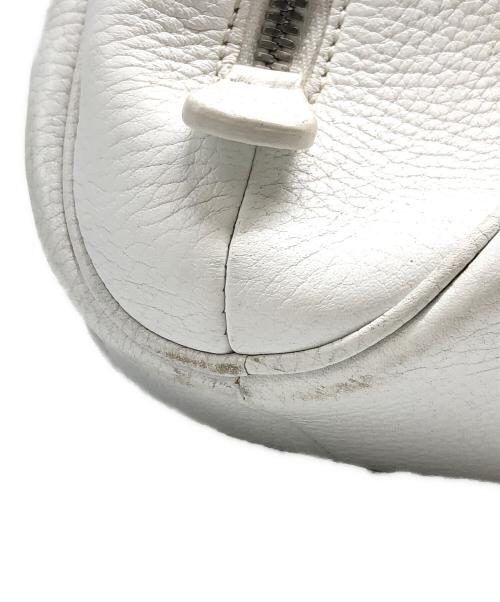 LOEWE（ロエベ）LOEWE (ロエベ) レザーボストンバッグ ホワイト サイズ:下記参照の古着・服飾アイテム