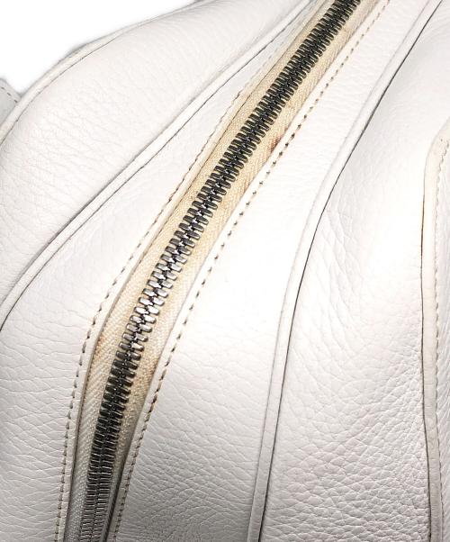 LOEWE（ロエベ）LOEWE (ロエベ) レザーボストンバッグ ホワイト サイズ:下記参照の古着・服飾アイテム