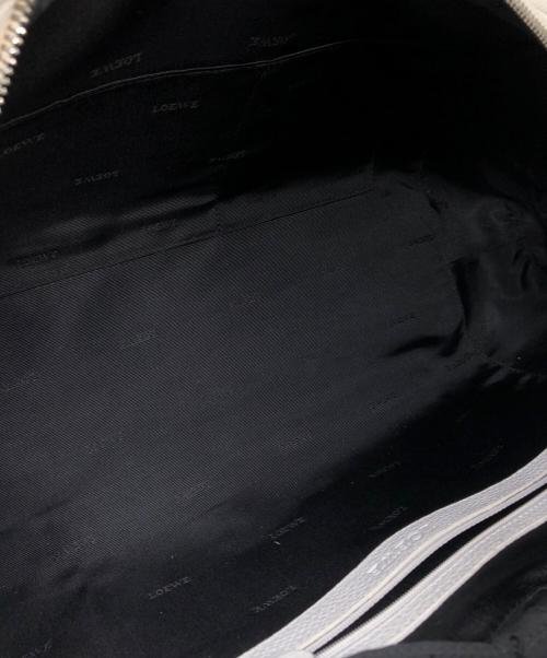 LOEWE（ロエベ）LOEWE (ロエベ) レザーボストンバッグ ホワイト サイズ:下記参照の古着・服飾アイテム