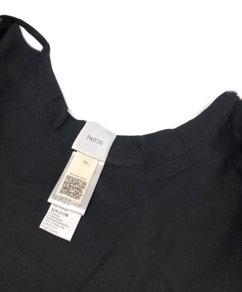 patou（パトゥ）Patou (パトゥ) 刺繍デザインコットン付け襟 ブラック サイズ:TUの古着・服飾アイテム