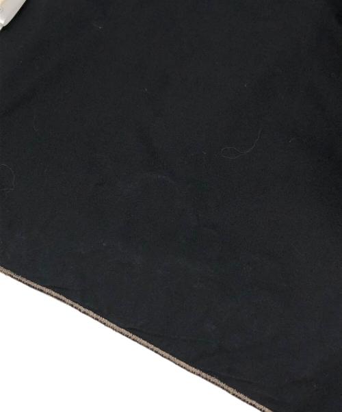 patou（パトゥ）Patou (パトゥ) 刺繍デザインコットン付け襟 ブラック サイズ:TUの古着・服飾アイテム