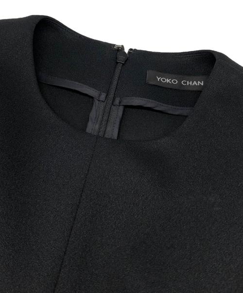YOKO CHAN（ヨーコチャン）YOKO CHAN (ヨーコチャン) コクーンワンピース ブラック サイズ:40の古着・服飾アイテム