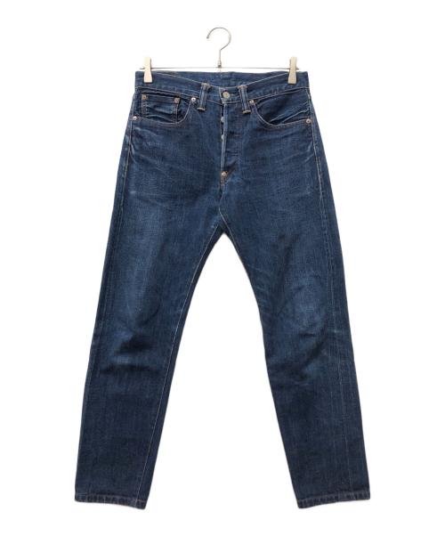 RRL（ダブルアールエル）RRL (ダブルアールエル) シンチバックデニムパンツ インディゴ サイズ:28×30の古着・服飾アイテム