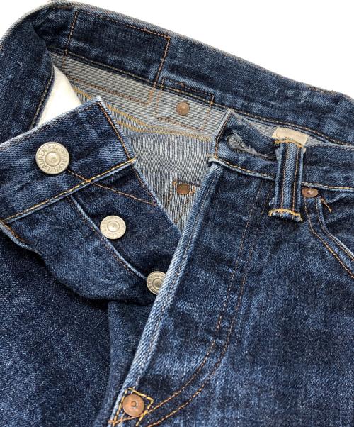 RRL（ダブルアールエル）RRL (ダブルアールエル) シンチバックデニムパンツ インディゴ サイズ:28×30の古着・服飾アイテム