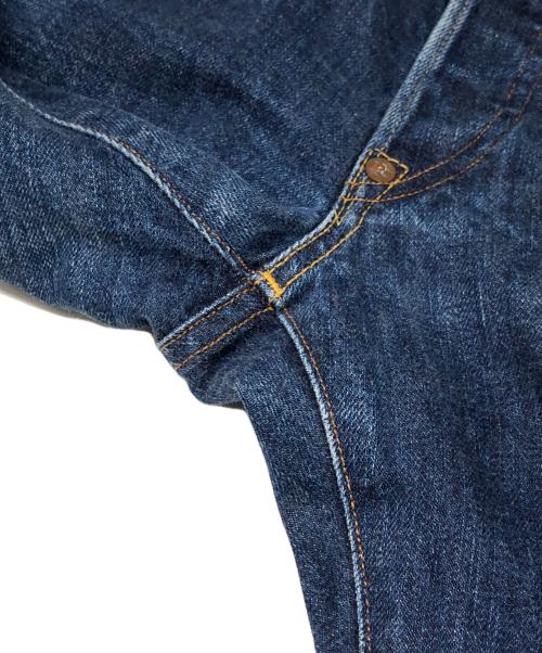 RRL（ダブルアールエル）RRL (ダブルアールエル) シンチバックデニムパンツ インディゴ サイズ:28×30の古着・服飾アイテム