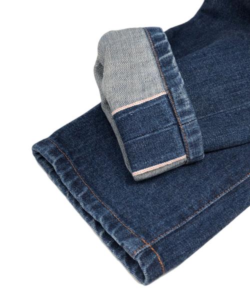 RRL（ダブルアールエル）RRL (ダブルアールエル) シンチバックデニムパンツ インディゴ サイズ:28×30の古着・服飾アイテム