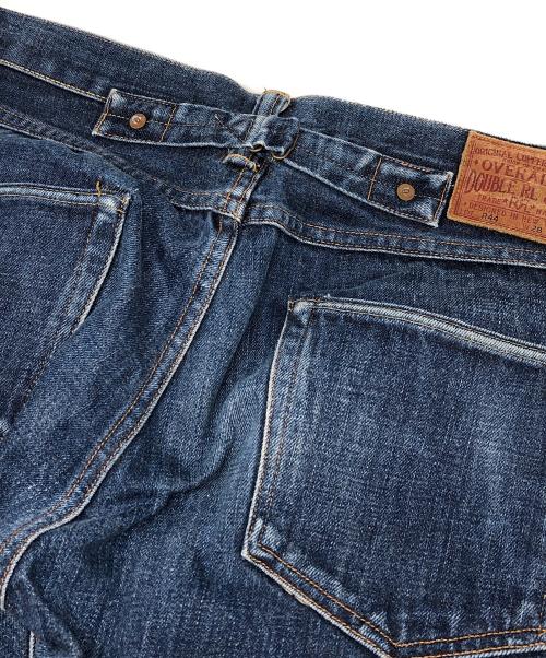 RRL（ダブルアールエル）RRL (ダブルアールエル) シンチバックデニムパンツ インディゴ サイズ:28×30の古着・服飾アイテム