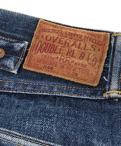 RRL（ダブルアールエル）RRL (ダブルアールエル) シンチバックデニムパンツ インディゴ サイズ:28×30の古着・服飾アイテム