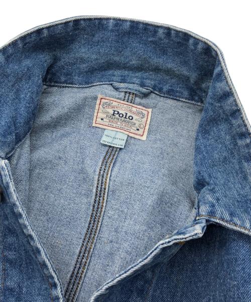 POLO RALPH LAUREN（ポロ・ラルフローレン）POLO RALPH LAUREN (ポロ・ラルフローレン) デニムジャケット インディゴ サイズ:Lの古着・服飾アイテム