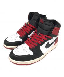 NIKE（ナイキ）の古着「Air Jordan 1 Retro High OG Black Toe Reimagined」｜レッド