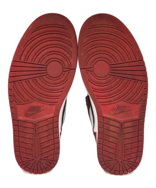 NIKE（ナイキ）NIKE (ナイキ) Air Jordan 1 Retro High OG Black Toe Reimagined レッド サイズ:28cmの古着・服飾アイテム