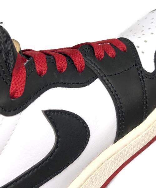 NIKE（ナイキ）NIKE (ナイキ) Air Jordan 1 Retro High OG Black Toe Reimagined レッド サイズ:28cmの古着・服飾アイテム