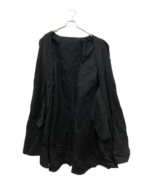 Porter Classic（ポータークラシック）Porter Classic (ポータークラシック) パラフィンコーデュロイスウィングコート ブラック サイズ:3の古着・服飾アイテム