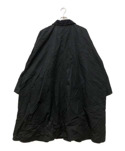 Porter Classic（ポータークラシック）Porter Classic (ポータークラシック) パラフィンコーデュロイスウィングコート ブラック サイズ:3の古着・服飾アイテム